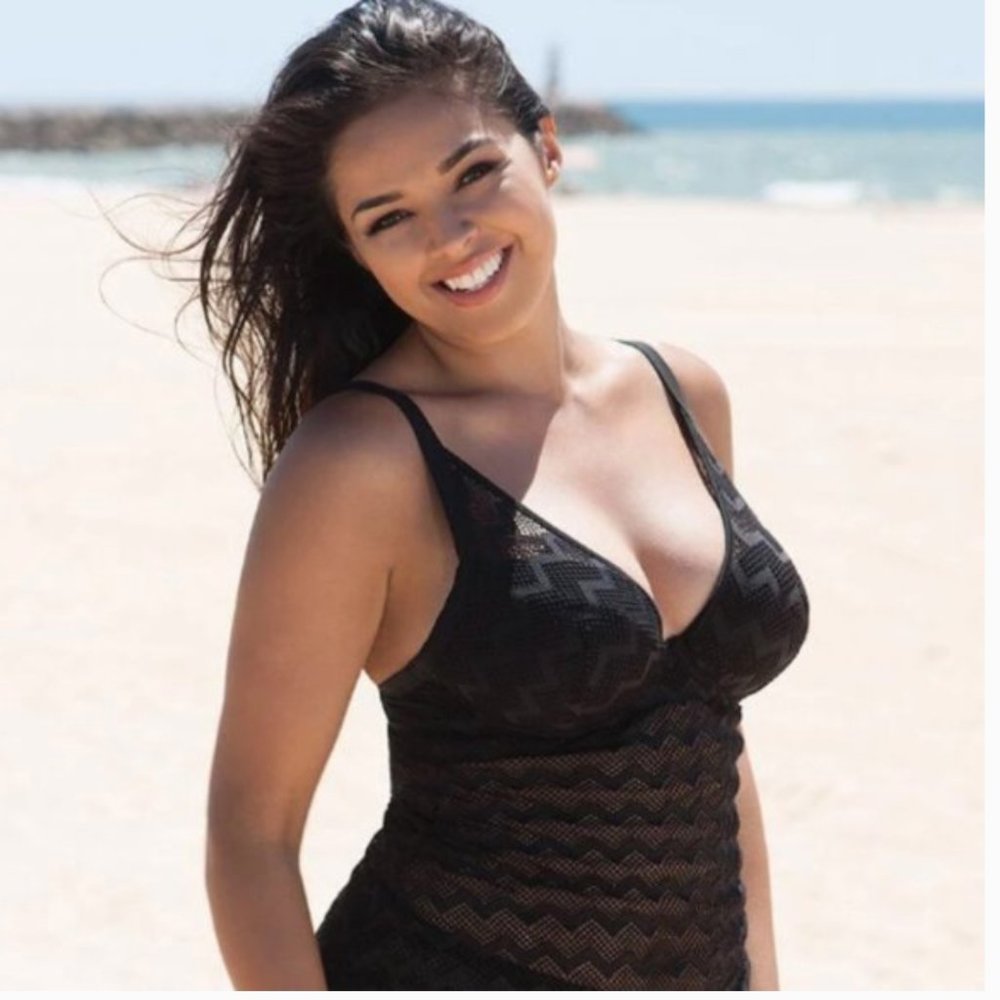 Curvy Kate High Voltage Tankini Swim Top 36GG